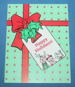 Disneyland 30th Annual Disney Family Christmas Party Picture Frame Greeting Card - Picture 1 of 2