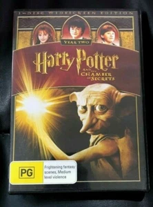 Harry Potter and the Chamber of Secrets (2003 : 1 Disc DVD) VGC Region 4 - Picture 1 of 3