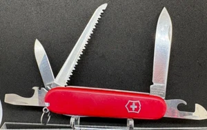 Victorinox Camper Swiss Army Knife 91mm Red Multi Tool Wood Saw - Picture 1 of 5