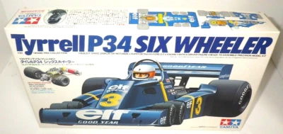 Tamiya Tyrell P34 Six Wheeler scala 1/20 sigillato in fabbrica SISTEMA MOTORI... - Immagine 1 di 4