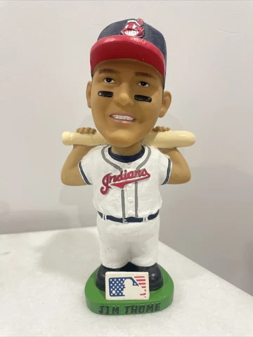 JIM THOME Cleveland Indians Cooperstown AGP Promo Bobble MLB Bobblehead RARE Cover