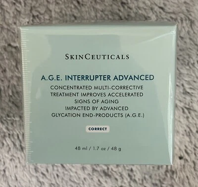 SKINCEUTICALS  AGE INTERRUPTER ADVANCED  FACE CREAM FULLSIZE 1.7 OZ AUTHENTIC - Image 1 of 4