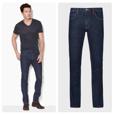 John Varvatos Selvedge Woodward Jeans Size 38 Reg Slim Straight Classic Indigo