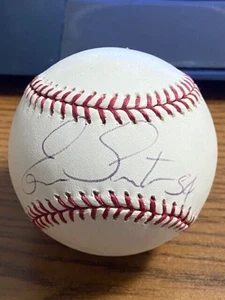 ERVIN SANTANA 2 SIGNED AUTOGRAPHED OML BASEBALL!  Angels, Twins, Royals! - Picture 1 of 2