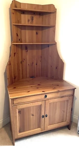 Retro Woodern corner cabinet for TV, VHS, DVD Player. Quality Wood. - Picture 1 of 11