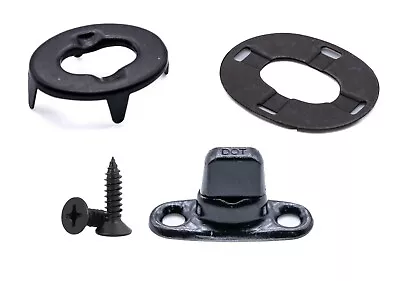 DOT Military black Turnbutton Common Sense fastener kit eyelet wilys canopy jeep
