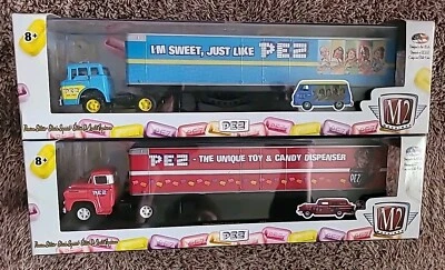 M2 Machines Pez Haulers Walmart Exclusive Set Of 2 - Image 1 of 4