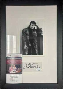 Authentic Julian Lennon Signed Cut 9x14 Framed AUTO JSA COA & bonus added always - Picture 1 of 2