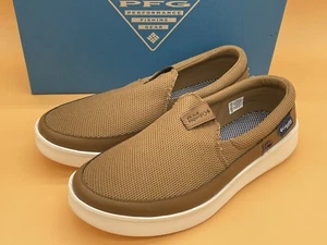 Size 11 Columbia Men Boatside Breathe PFG Boat Shoes Delta Nocturnal Casual NEW - Picture 1 of 6