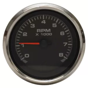 Faria Beede Boat Tachometer Gauge 947444 | Ranger 3 1/4 Inch Black - Picture 1 of 3