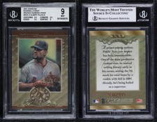 2001 Donruss Diamond Kings Baseball's Best Bronze Albert Pujols BGS 9 Rookie RC