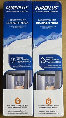 PUREPLUS DA29-00020B Refrigerator Water Filter Replacement for Samsung-2 PAck - Image 1 of 4