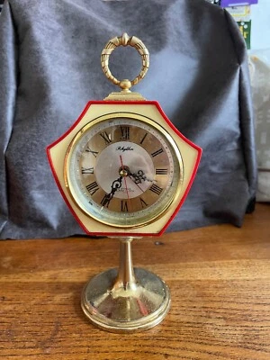 RELOJ REPISA RITMO AÑOS 70 VINTAGE oro rojo cuerda alarma hecho en Japón Foto 1 de 4