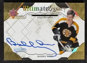 2017 Ultimate Collection Legacy Signatures Bobby Orr Auto #ULS-BO Boston Bruins - Picture 1 of 2