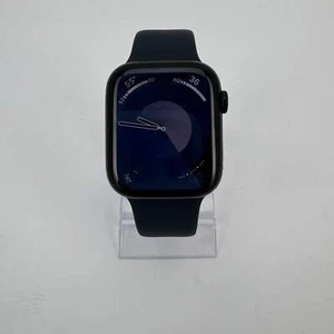 Unlocked Apple Watch Series 7 45MM Midnight Aluminum - Photo 1 sur 5