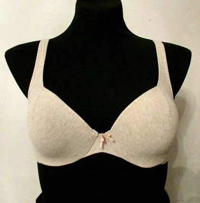 Sujetador Maidenform Algodón Seducción Con Aros Cobertura Completa 34C Unión Hecho en EE. UU.  Foto 1 de 4