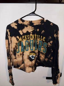 Camicia NFL Apareal Girls Cropped Jacksonville Jaguars taglia small tie-dye - Foto 1 di 3