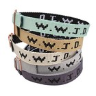 Canopus pet WWJD Bracelets Set, 5 Piece, Webbing What Would Medium, colourful