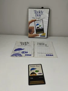 Teddy Boy Sega Master System SMS Complete CIB Free Shipping - Picture 1 of 9