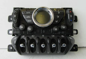 Genuine Used MINI Black Air Con Climate Control (Heated Seats) R56 R55 LCI #28 - Picture 1 of 6