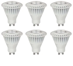 25W Equivalent, LED GU10 Base MR16 Flood Light Bulbs, Dimmable, Soft White (6... - Picture 1 of 4