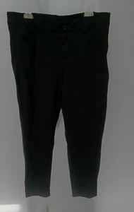 Pantalón Torrid Recto De Lujo Elastizado Tiro Medio Negro Talla 16 R Mujer - Imagen 1 de 11