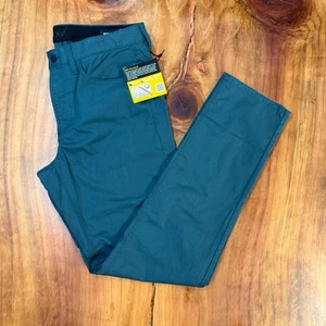 NEW Bonobos 3XDry Men's Pants 32 x 32 Slim Cotton Nylon Teal Straight Z4-24 - Picture 1 of 9