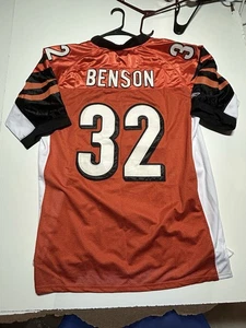 cedric benson jersey Cincinnati Bengals Reebok 54 - Picture 1 of 5