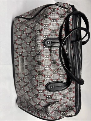 Ralph Lauren Women’s Grey Canvas Duffle Handbag - Image 1 of 4