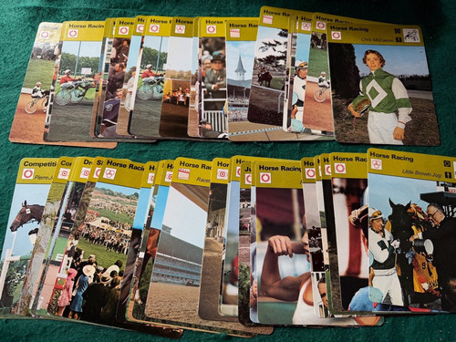 1977-79 Sportscasters: 58 cards Horse Racing and Horse Stuff | eBay