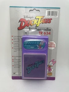 ⭐️Disneys DuckTales Taschenradio NEU / OVP  Lila TR634 Vintage Radio Rarität - Bild 1 von 3