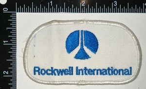VINTAGE DEFUNCT Rockwell International Aircraft Space Defense Patch - Bild 1 von 2