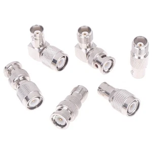BNC To TNC Male Plug Female Jack RF Connector Wire Terminals Straight Bend - Photo 1/18