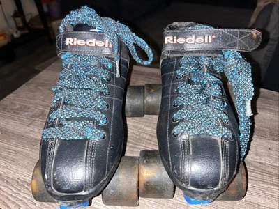 Par De Patines de Velocidad RIEDELL Negros De Colección Talla Hombre’s 7 Mujer’s 9 Foto 1 de 4