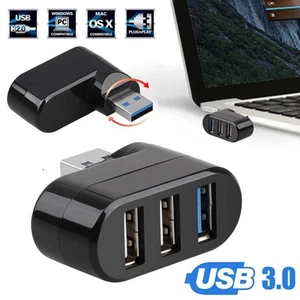 High Speed 3 Port USB 3.0 Multi HUB Splitter Expansion Desktop PC Laptop Adapter - Picture 1 of 8