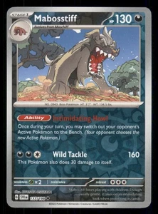 Mabosstiff SV01: Scarlet & Violet Base Set #137/198 UC Reverse Holo Pokemon NM - Picture 1 of 2