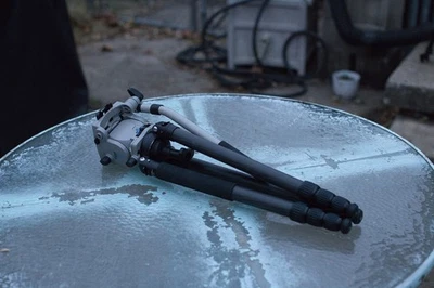 Trípode Acebil Ct724 con 3 cabezales Vinten Vision Foto 1 de 4