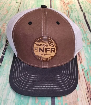 Nueva gorra de béisbol Wrangler 65th NFR 2023 Vegas National Finals Rodeo Snapback. Foto 1 de 4