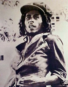BOB MARLEY REGGAE 11 x 14 SEPIA PHOTOGRAPH - Picture 1 of 1