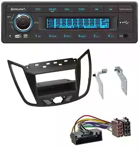 Continental MP3 DAB USB Bluetooth Autoradio für Ford C-Max / Kuga - dunkelbraun - Bild 1 von 5
