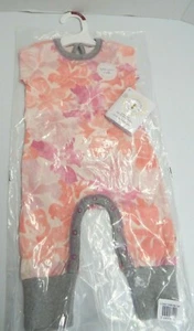 Burt's Bees Baby Market Miracles Organic Baby Floral Jumpsuit 3-6 Months - Picture 1 of 7