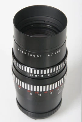 Lente Meyer Gorlitz Orestegor 200 mm f4 - Montura Exakta Foto 1 de 2
