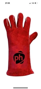 Polyco Weldmaster Premium Leather Welding Gauntlet Gloves size 10 XL Glove - Picture 1 of 3