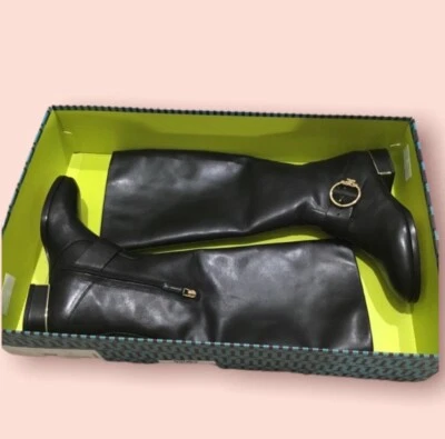 Botas de montar Tory Burch Sofia (negras) ~~ nuevas en caja Foto 1 de 4