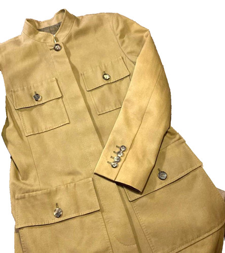 Cappotto CELINE 36 marrone kaki donna