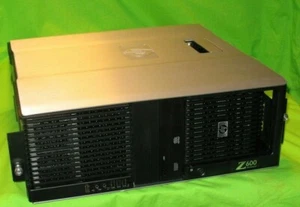 HP Z600 Workstation Rack Einbauschienen Win7   500GB HDD  E5640 2,67Ghz 4GB Ram - Bild 1 von 5