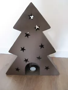 Teelichthalter Kerzenhalter Weihnachtsbaum Weihnachtsdeko Tannenbaum 43cm hoch - Bild 1 von 3