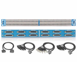 Switchcraft StudioPatch 9625 TT Patchbay | 8 Custom 8ft. Standard Mogami Cables - Picture 1 of 2