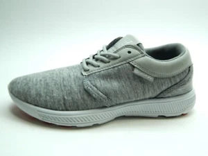 SUPRA WOMEN'S HAMMER RUN GREY WHITE SHOES SIZE 6 - Picture 1 of 8