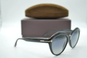 NEW TOM FORD TF 763 01D BLACK POLARIZED AUTHENTIC FRAME SUNGLASSES 56-18 - Picture 1 of 5